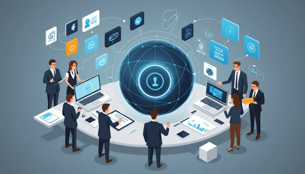 Legal Data: Extracting Lawyers and Partners, Digital art, technology concept, abstract, clean lines, minimalist, corporate blue and white, data visualization, glowing nodes, wordpress, php, html, css