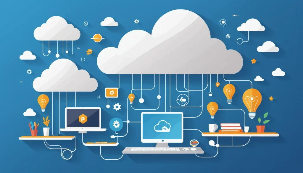 Why Cloud-Based Extractors Beat Browser Extensions, Digital art, technology concept, abstract, clean lines, minimalist, corporate blue and white, data visualization, glowing nodes, wordpress, php, html, css