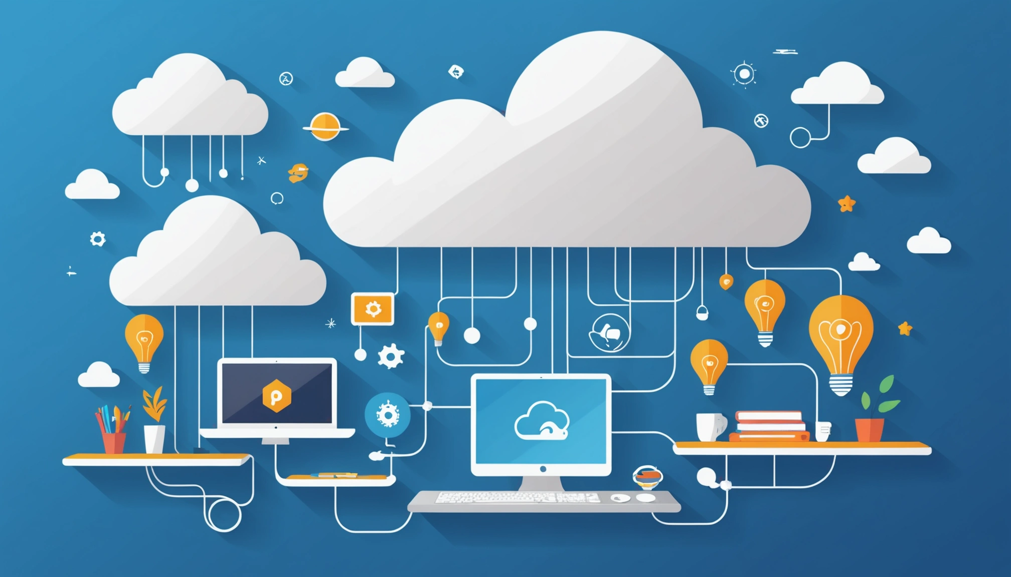 Why Cloud-Based Extractors Beat Browser Extensions, Digital art, technology concept, abstract, clean lines, minimalist, corporate blue and white, data visualization, glowing nodes, wordpress, php, html, css