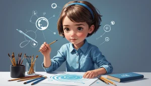 How to Extract Photographers for Booking Platforms, Digital art, technology concept, abstract, clean lines, minimalist, corporate blue and white, data visualization, glowing nodes, wordpress, php, html, css