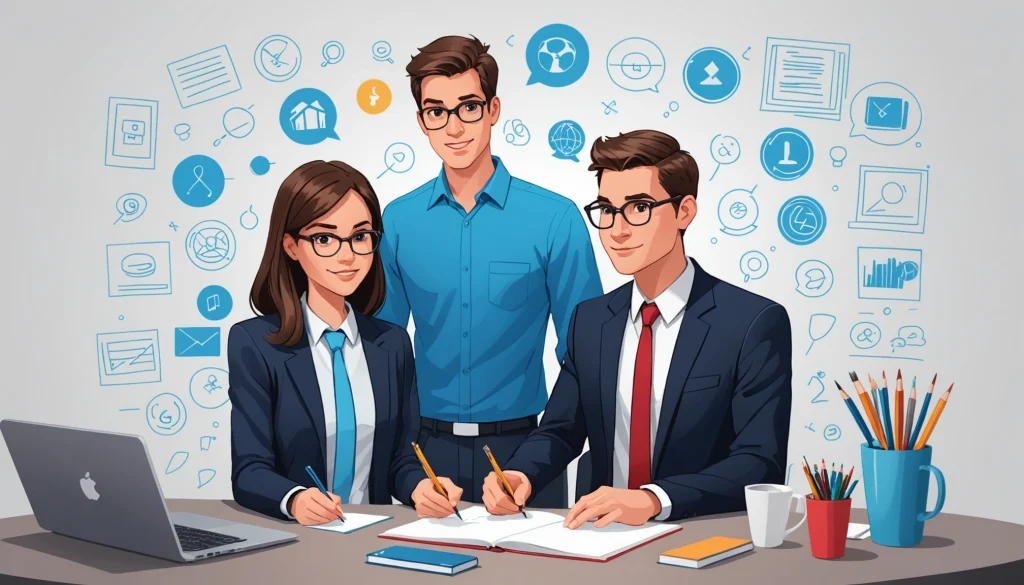 Finding School Principals for EdTech, Digital art, technology concept, abstract, clean lines, minimalist, corporate blue and white, data visualization, glowing nodes, wordpress, php, html, css