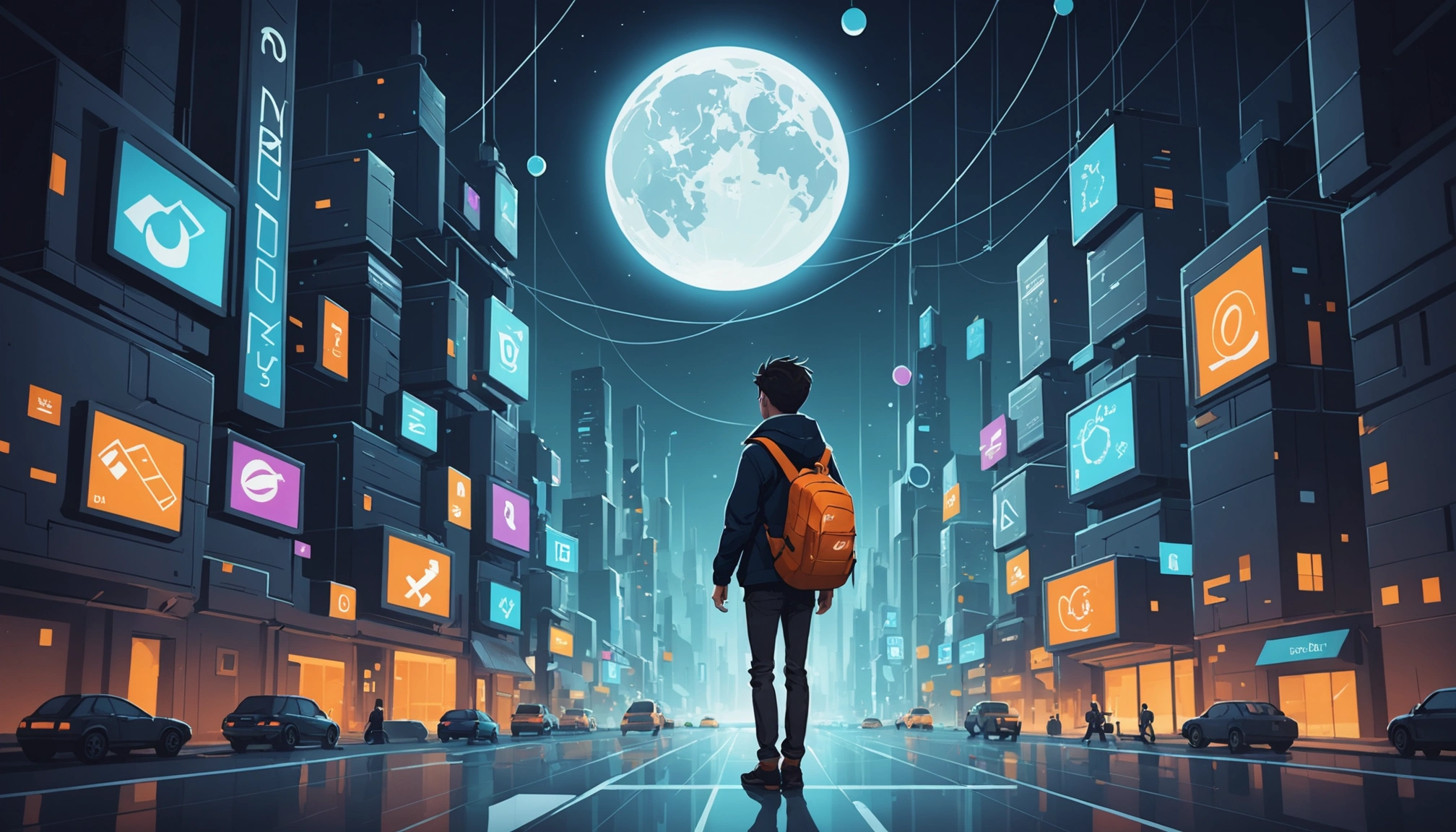 How to Extract Leads from TripAdvisor, Digital art, technology concept, abstract, clean lines, minimalist, corporate blue and white, data visualization, glowing nodes, wordpress, php, html, css