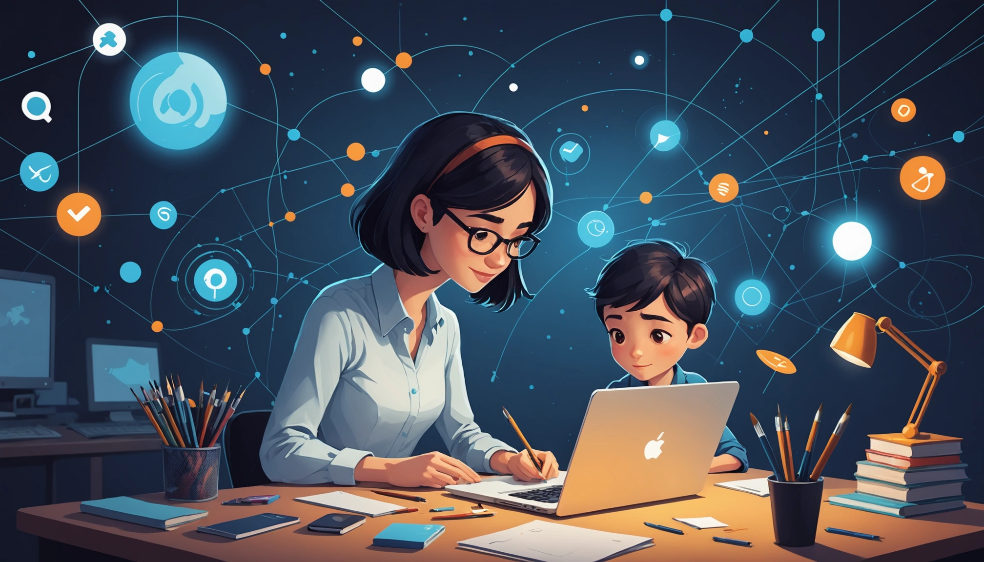 How to Extract Leads from Angi, Digital art, technology concept, abstract, clean lines, minimalist, corporate blue and white, data visualization, glowing nodes, wordpress, php, html, css