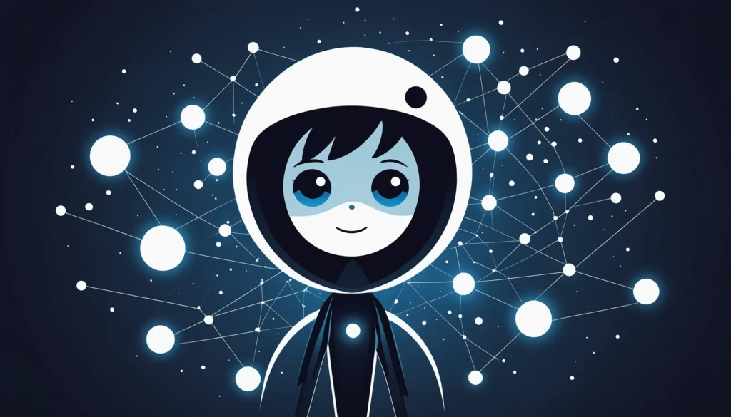 Why Apollo.io Cannot Guarantee 100% Validity, Digital art, technology concept, abstract, clean lines, minimalist, corporate blue and white, data visualization, glowing nodes, wordpress, php, html, css