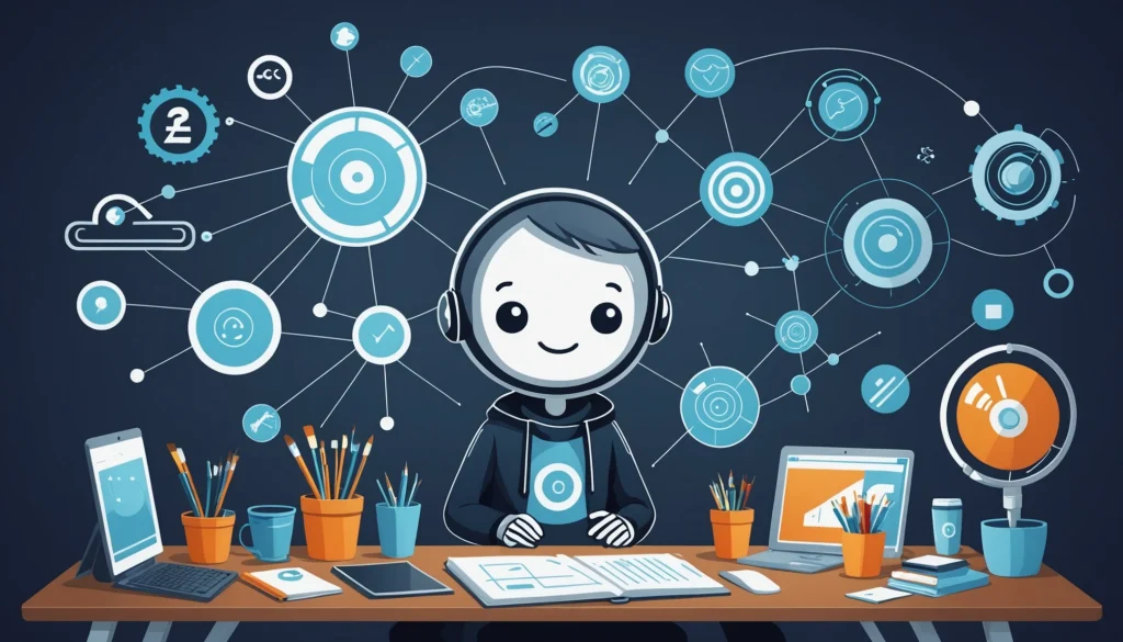 Why EfficientPIM is the Best Alternative to Stale Lists, Digital art, technology concept, abstract, clean lines, minimalist, corporate blue and white, data visualization, glowing nodes, wordpress, php, html, css