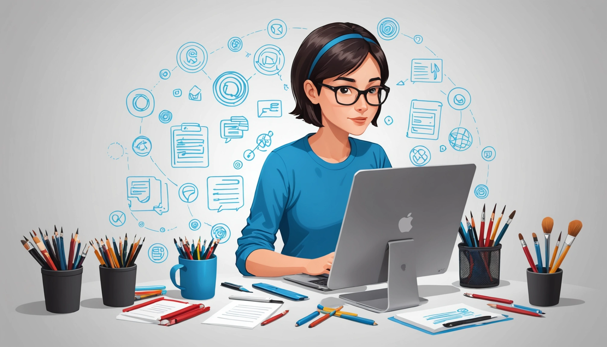 Why Live Scraping Finds Emails Databases Miss, Digital art, technology concept, abstract, clean lines, minimalist, corporate blue and white, data visualization, glowing nodes, wordpress, php, html, css