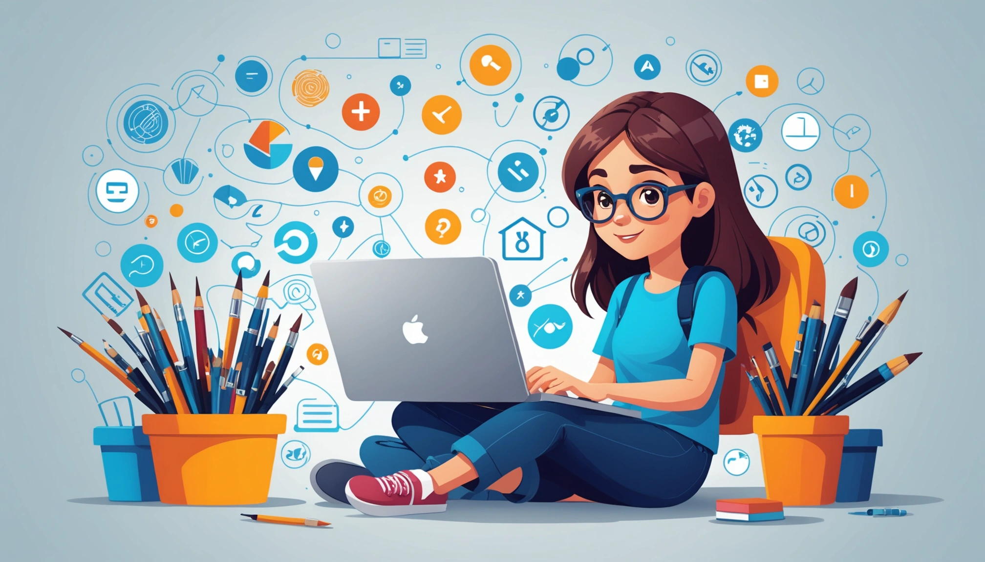 Why Static Lists Perform Poorly in Tech Sectors, Digital art, technology concept, abstract, clean lines, minimalist, corporate blue and white, data visualization, glowing nodes, wordpress, php, html, css