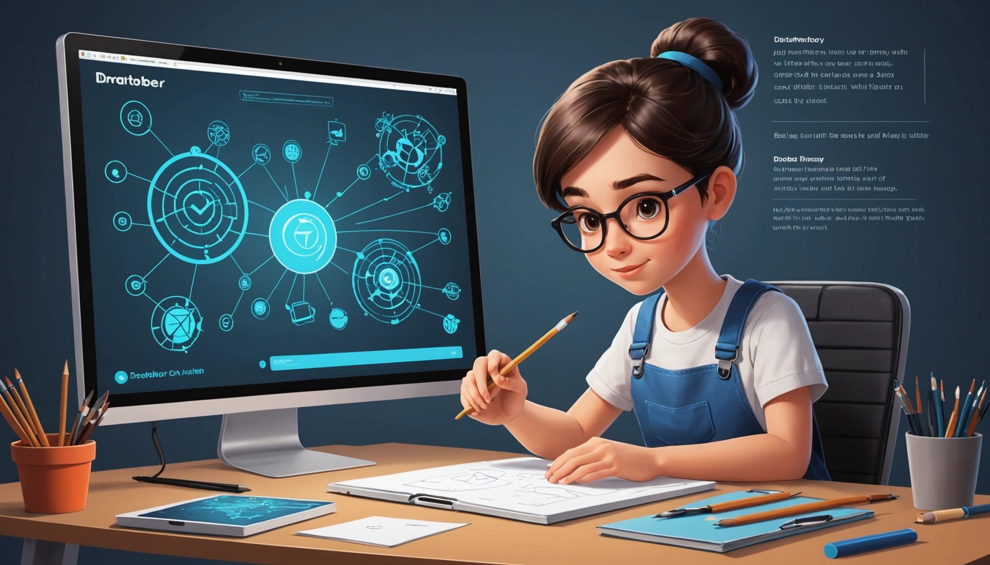 Why Live Scraping Adapts Faster to Market Changes, Digital art, technology concept, abstract, clean lines, minimalist, corporate blue and white, data visualization, glowing nodes, wordpress, php, html, css