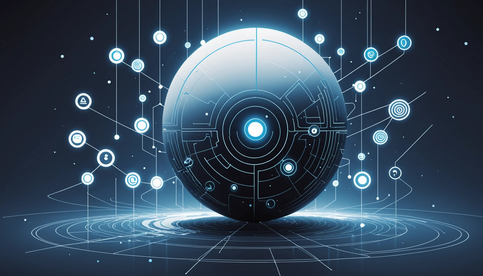 Why Stale Data is the Enemy of Personalization, Digital art, technology concept, abstract, clean lines, minimalist, corporate blue and white, data visualization, glowing nodes, wordpress, php, html, css