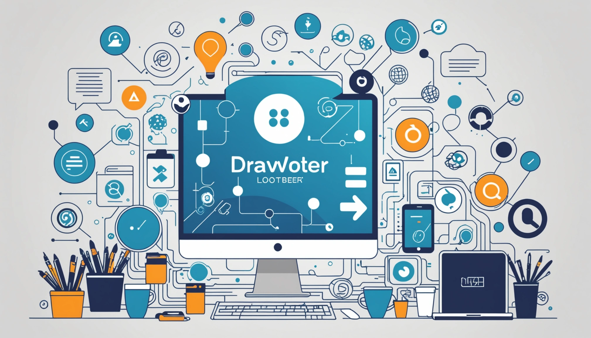 The Disadvantages of Relying on Public Registries, Digital art, technology concept, abstract, clean lines, minimalist, corporate blue and white, data visualization, glowing nodes, wordpress, php, html, css