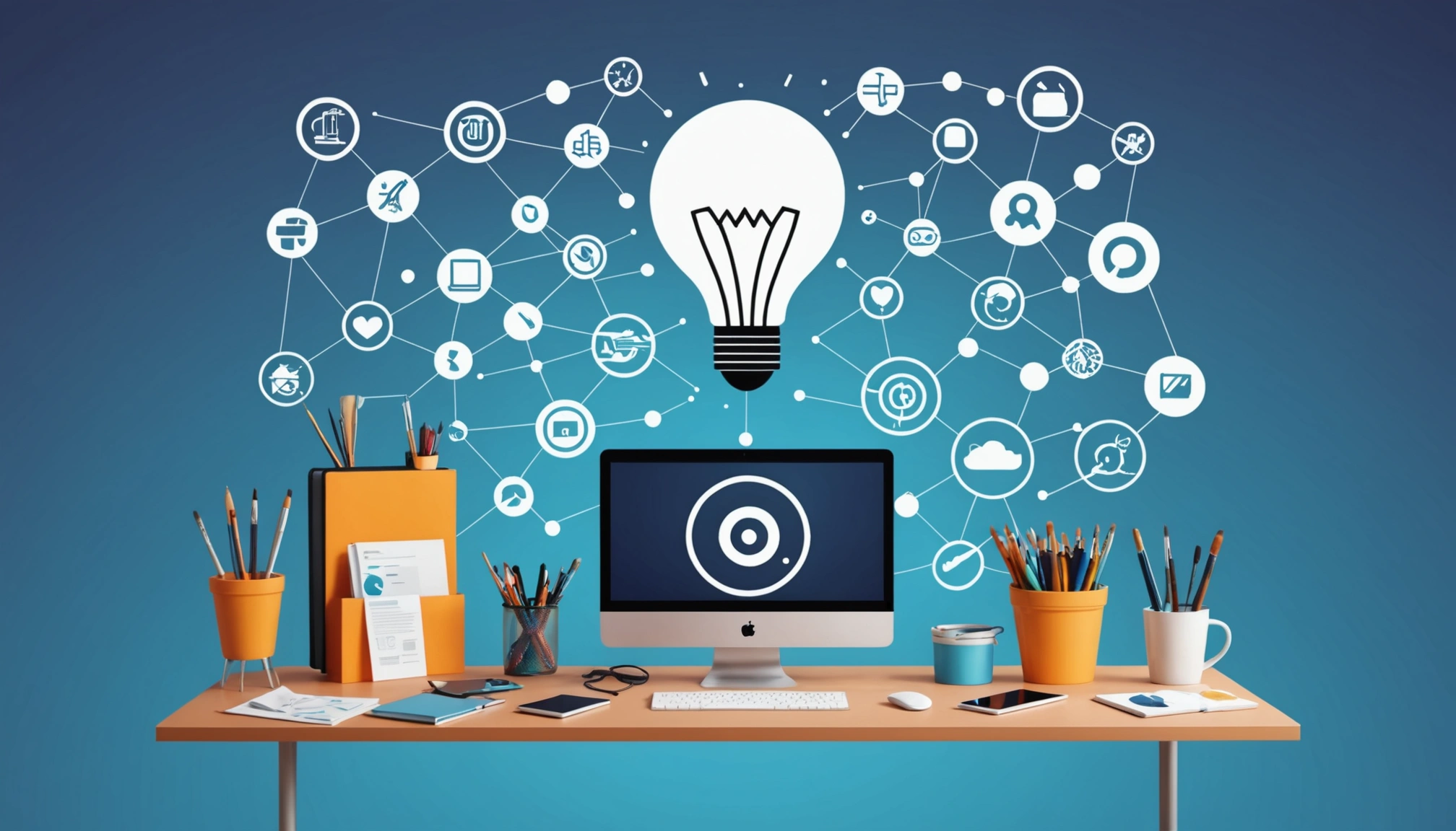 The Disadvantages of Using Consumer Data for B2B, Digital art, technology concept, abstract, clean lines, minimalist, corporate blue and white, data visualization, glowing nodes, wordpress, php, html, css