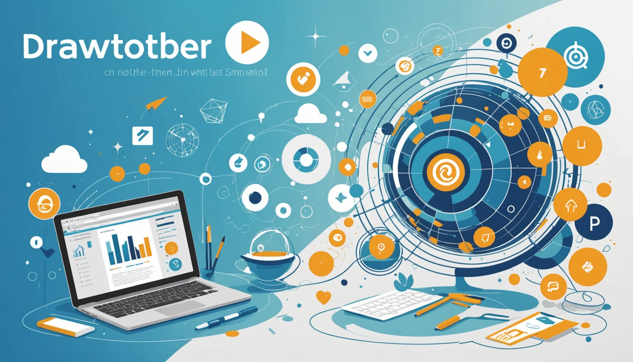 Pros and Cons of Epsilon Data, Digital art, technology concept, abstract, clean lines, minimalist, corporate blue and white, data visualization, glowing nodes, wordpress, php, html, css