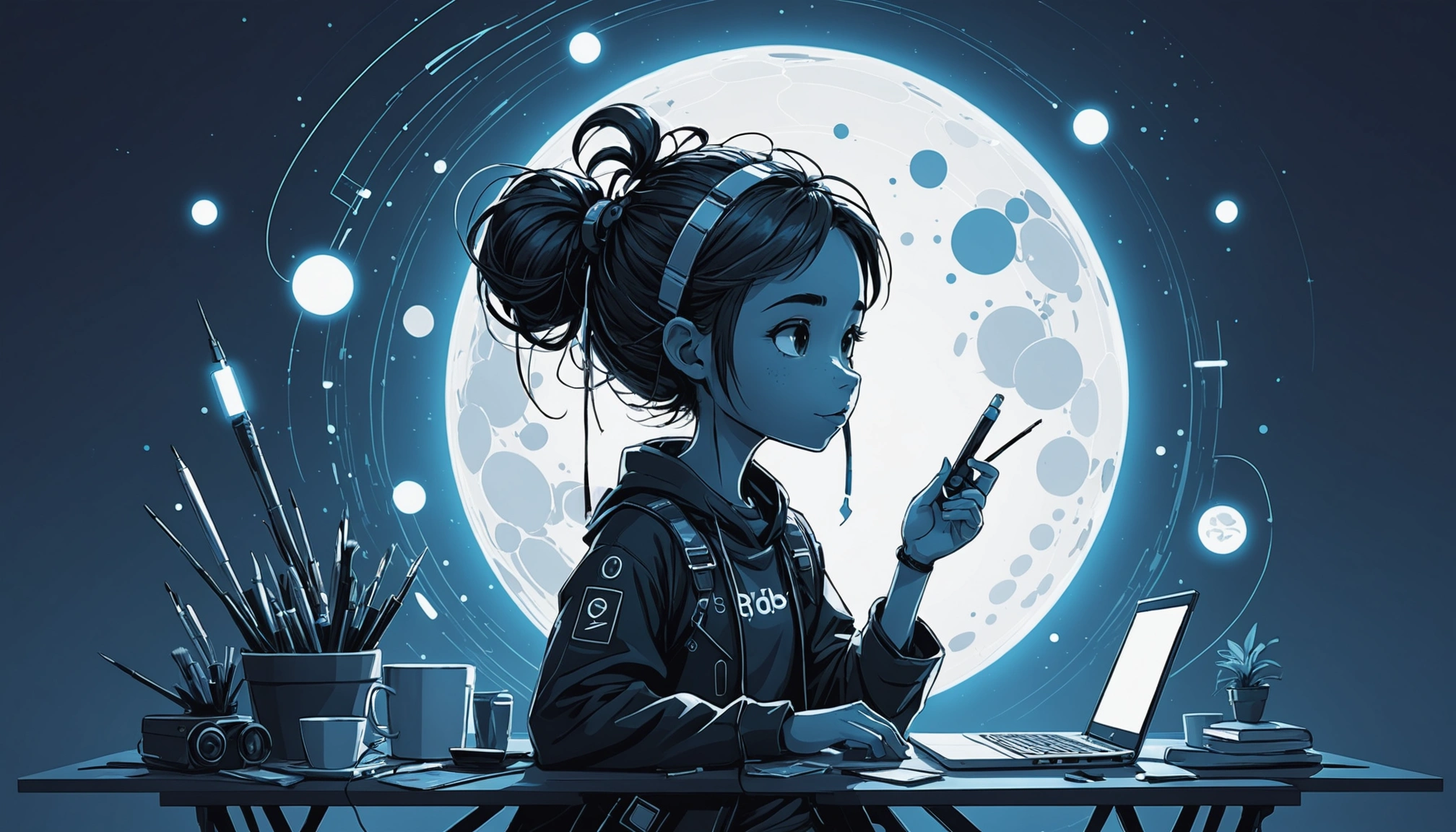 Why EfficientPIM is More Ethical Than Selling Stale Data, Digital art, technology concept, abstract, clean lines, minimalist, corporate blue and white, data visualization, glowing nodes, wordpress, php, html, css