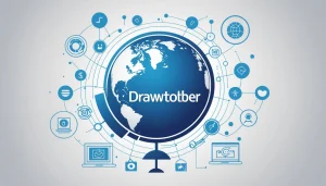 Why EfficientPIM is Essential for Lead Nurturing, Digital art, technology concept, abstract, clean lines, minimalist, corporate blue and white, data visualization, glowing nodes, wordpress, php, html, css