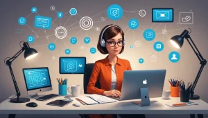 Advantages and Disadvantages of Extracting for Cold Calling, Digital art, technology concept, abstract, clean lines, minimalist, corporate blue and white, data visualization, glowing nodes, wordpress, php, html, css