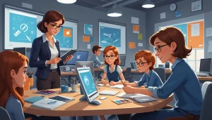 Pros and Cons of Scraping for Franchise Sales, Digital art, technology concept, abstract, clean lines, minimalist, corporate blue and white, data visualization, glowing nodes, wordpress, php, html, css