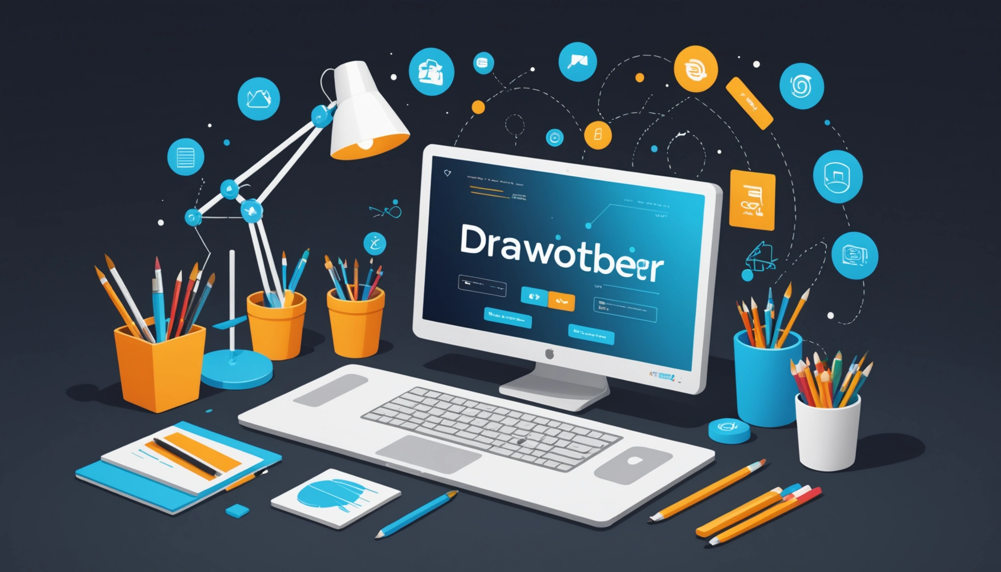 The Pros and Cons of Scraping for SaaS Sales, Digital art, technology concept, abstract, clean lines, minimalist, corporate blue and white, data visualization, glowing nodes, wordpress, php, html, css