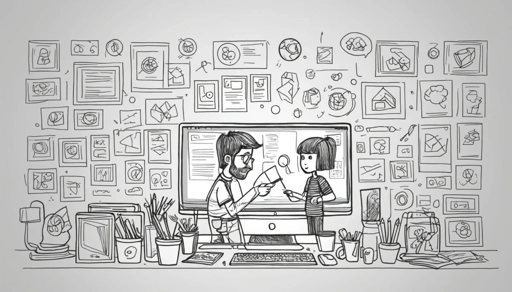 The Pros and Cons of Scraping for Talent Sourcing, Digital art, technology concept, abstract, clean lines, minimalist, corporate blue and white, data visualization, glowing nodes, wordpress, php, html, css