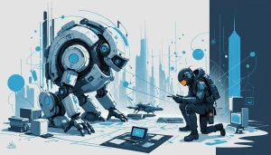 Why Stale Data Misses Strategic Alliances, Digital art, technology concept, abstract, clean lines, minimalist, corporate blue and white, data visualization, glowing nodes, wordpress, php, html, css