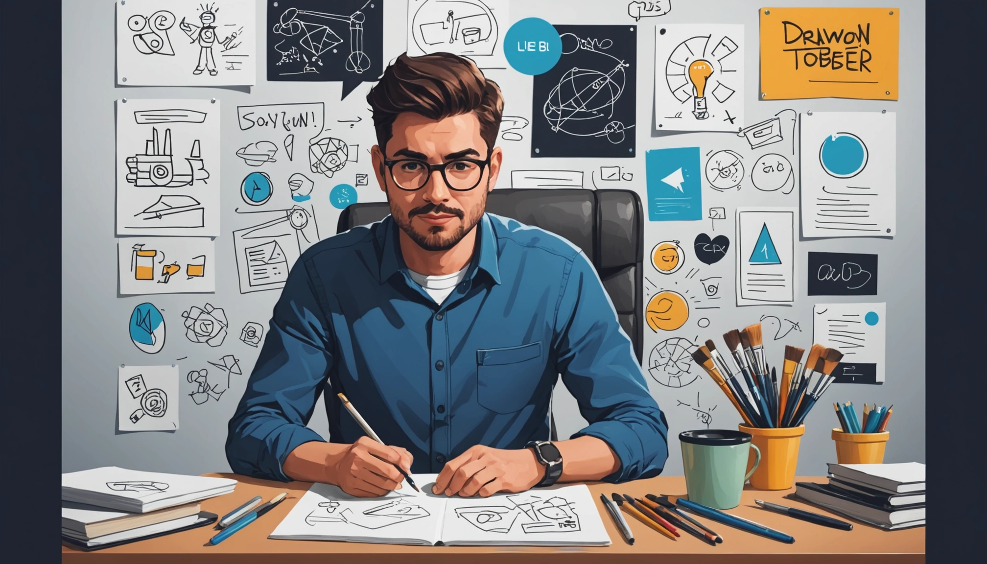 The Pros and Cons of Scraping for Digital PR, Digital art, technology concept, abstract, clean lines, minimalist, corporate blue and white, data visualization, glowing nodes, wordpress, php, html, css