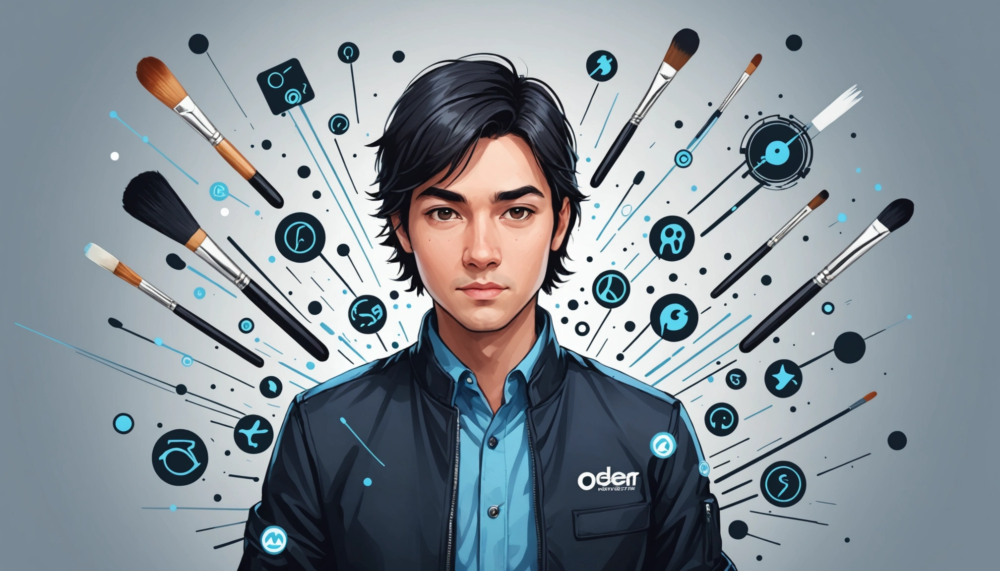 Pros and Cons of Scraping for Retention Marketing, Digital art, technology concept, abstract, clean lines, minimalist, corporate blue and white, data visualization, glowing nodes, wordpress, php, html, css