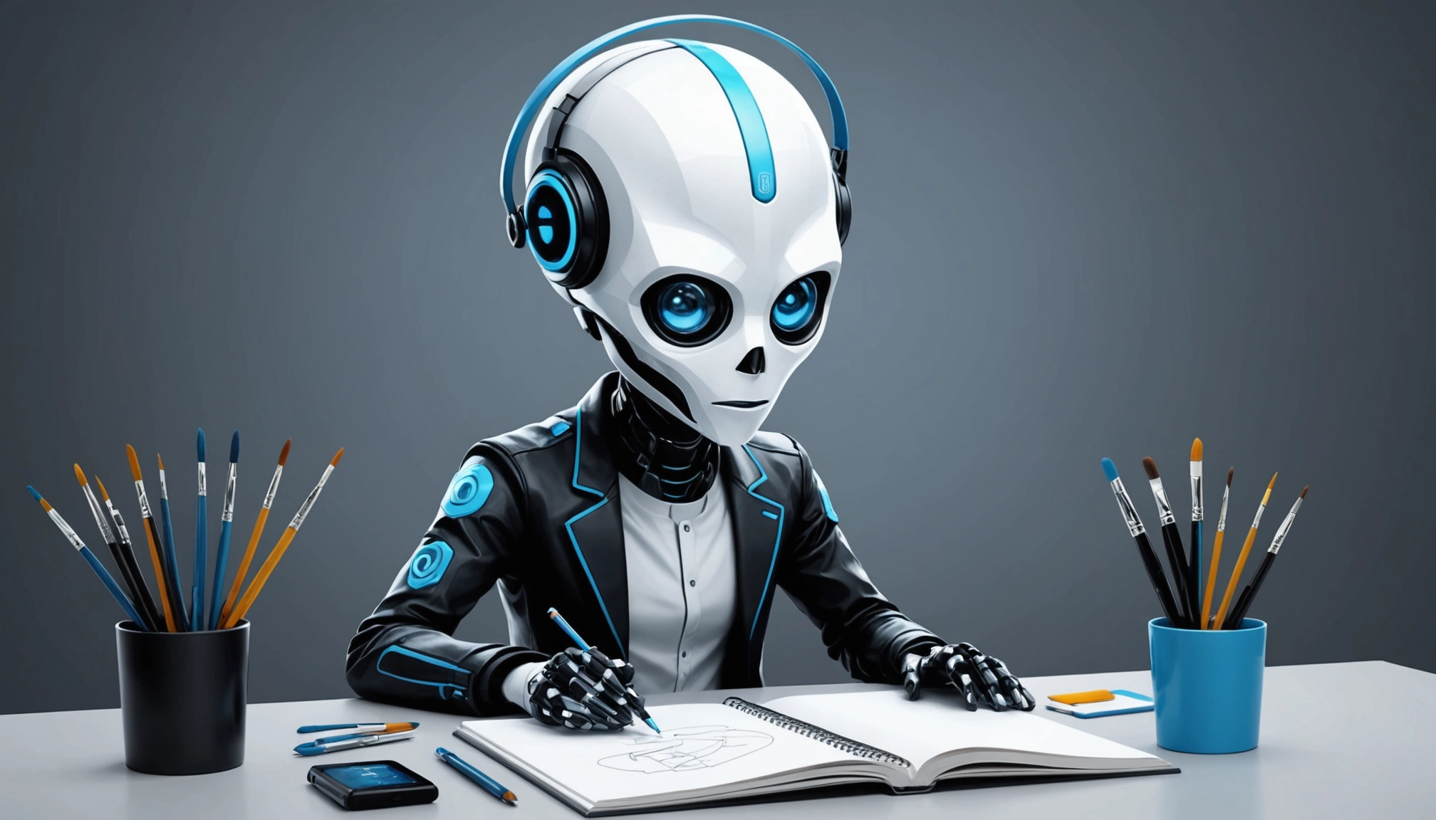 The Disadvantages of Using Old Support Contacts, Digital art, technology concept, abstract, clean lines, minimalist, corporate blue and white, data visualization, glowing nodes, wordpress, php, html, css