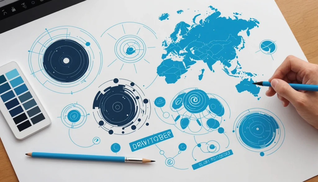 Pros and Cons of Scraping for Product Feedback, Digital art, technology concept, abstract, clean lines, minimalist, corporate blue and white, data visualization, glowing nodes, wordpress, php, html, css