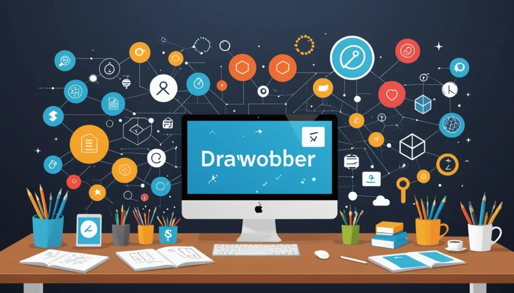 The Pros and Cons of Scraping for Risk Management, Digital art, technology concept, abstract, clean lines, minimalist, corporate blue and white, data visualization, glowing nodes, wordpress, php, html, css