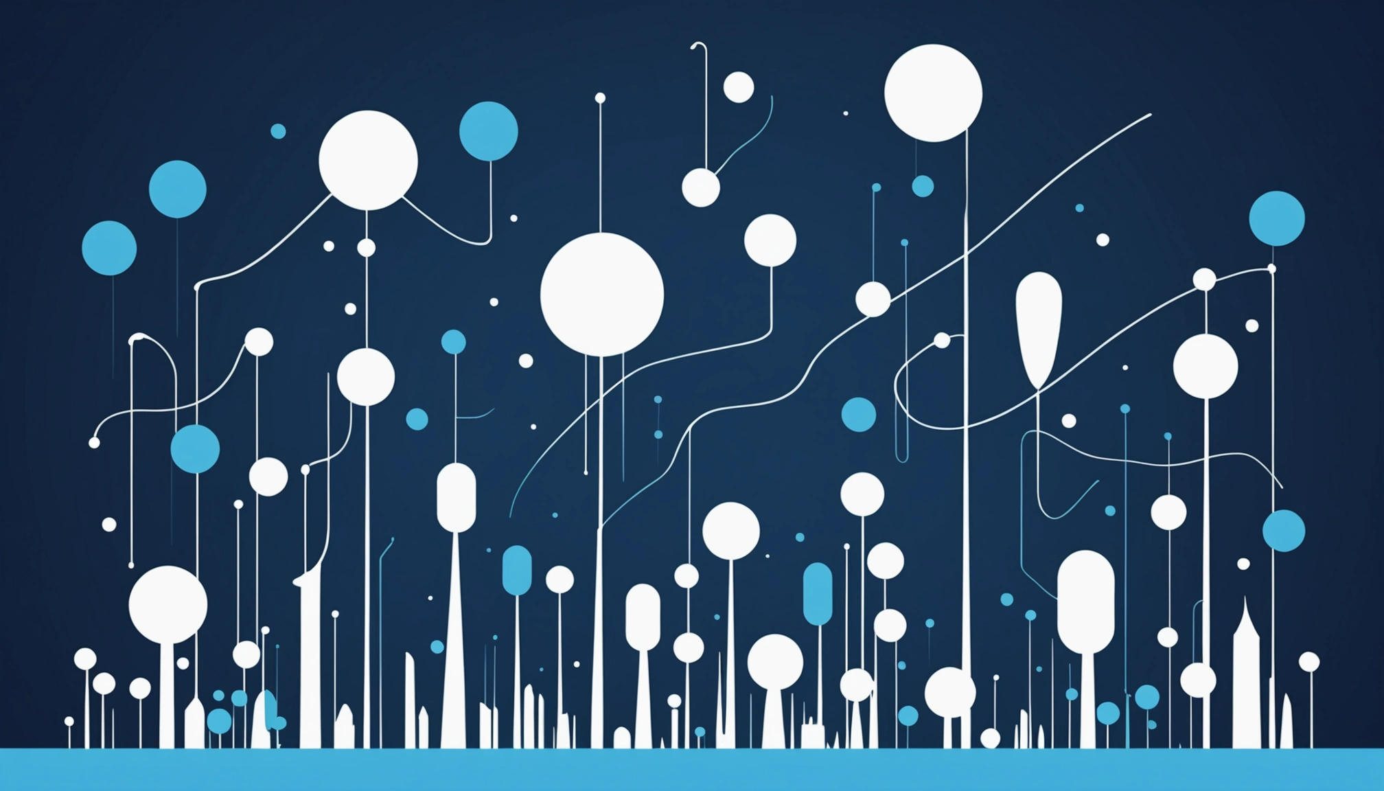 Similarities Between Mixmax and Yesware for Gmail, Digital art, technology concept, abstract, clean lines, minimalist, corporate blue and white, data visualization, glowing nodes, wordpress, php, html, css