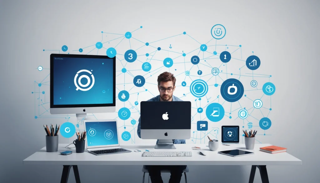 Shared Benefits of Real-Time Extraction over Static Lists, Digital art, technology concept, abstract, clean lines, minimalist, corporate blue and white, data visualization, glowing nodes, wordpress, php, html, css