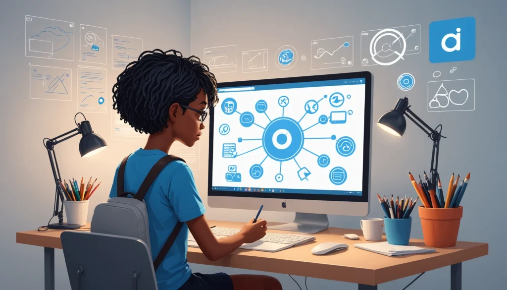 How Quora and Reddit Are Similar for Niche Research, Digital art, technology concept, abstract, clean lines, minimalist, corporate blue and white, data visualization, glowing nodes, wordpress, php, html, css
