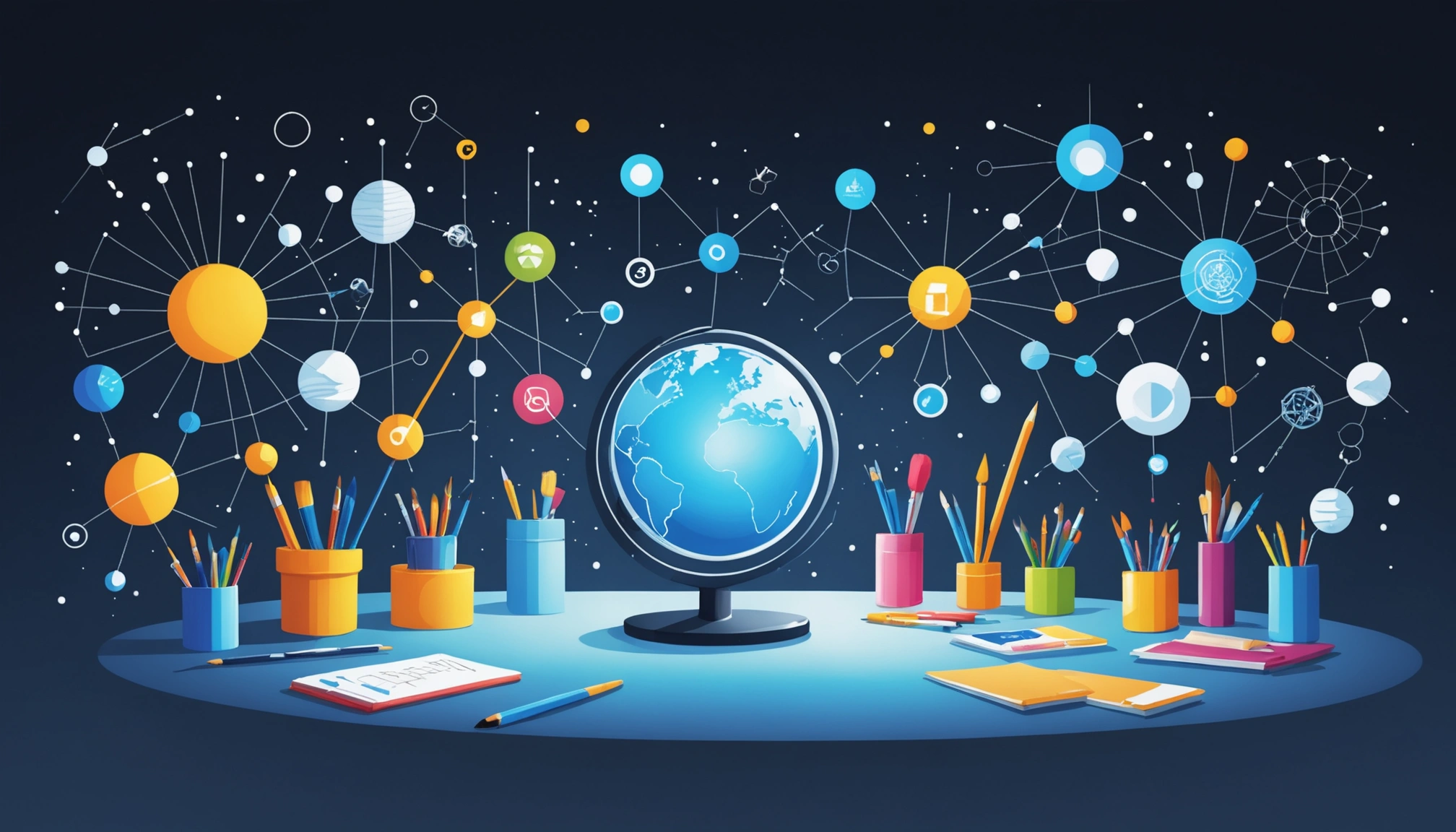 Similarities Between Intellectual Property and Copyright in Data, Digital art, technology concept, abstract, clean lines, minimalist, corporate blue and white, data visualization, glowing nodes, wordpress, php, html, css