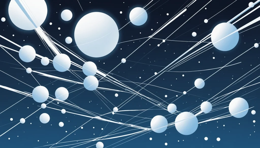 What Rotating Proxies and Static Proxies Have in Common, Digital art, technology concept, abstract, clean lines, minimalist, corporate blue and white, data visualization, glowing nodes, wordpress, php, html, css