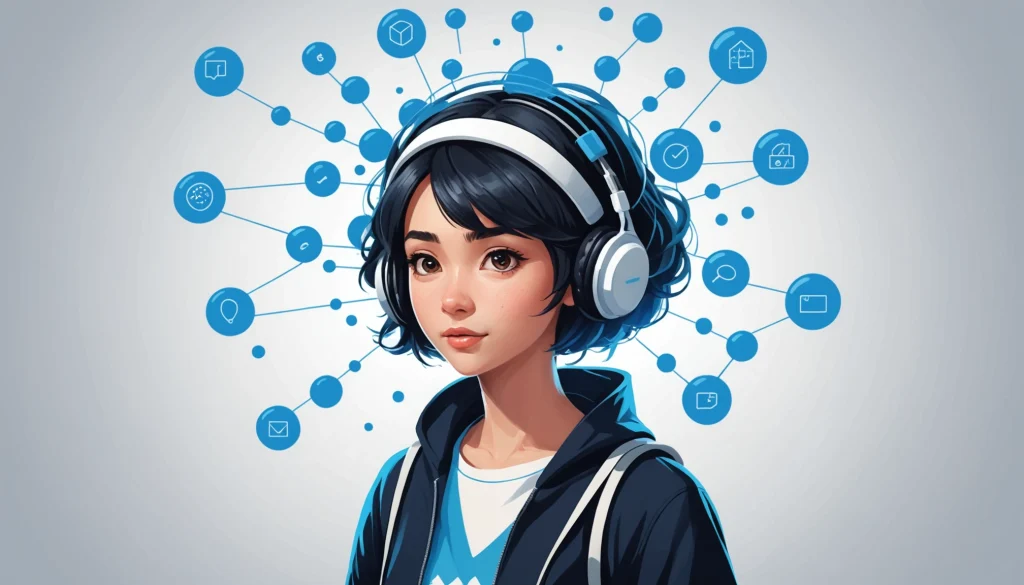 Similarities Between Swagger and OpenAPI Specifications, Digital art, technology concept, abstract, clean lines, minimalist, corporate blue and white, data visualization, glowing nodes, wordpress, php, html, css