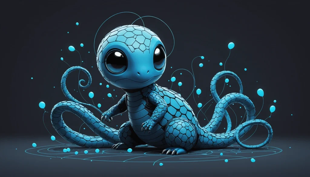 Similarities Between Python and Node.js for Scraping, Digital art, technology concept, abstract, clean lines, minimalist, corporate blue and white, data visualization, glowing nodes, wordpress, php, html, css