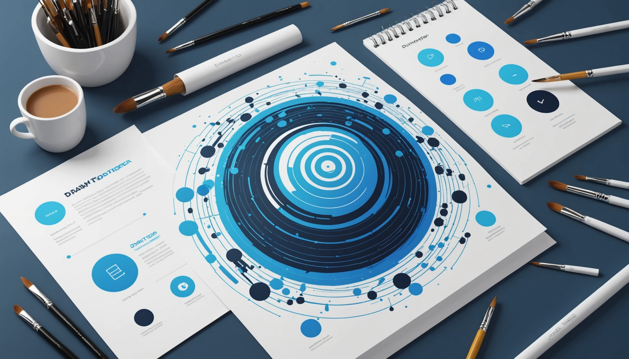 Common Features of Canvas Fingerprinting and WebGL Fingerprinting, Digital art, technology concept, abstract, clean lines, minimalist, corporate blue and white, data visualization, glowing nodes, wordpress, php, html, css