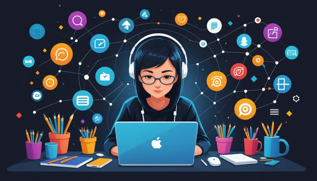How to Extract Emails from YouTube Channel About Pages, Digital art, technology concept, abstract, clean lines, minimalist, corporate blue and white, data visualization, glowing nodes, wordpress, php, html, css