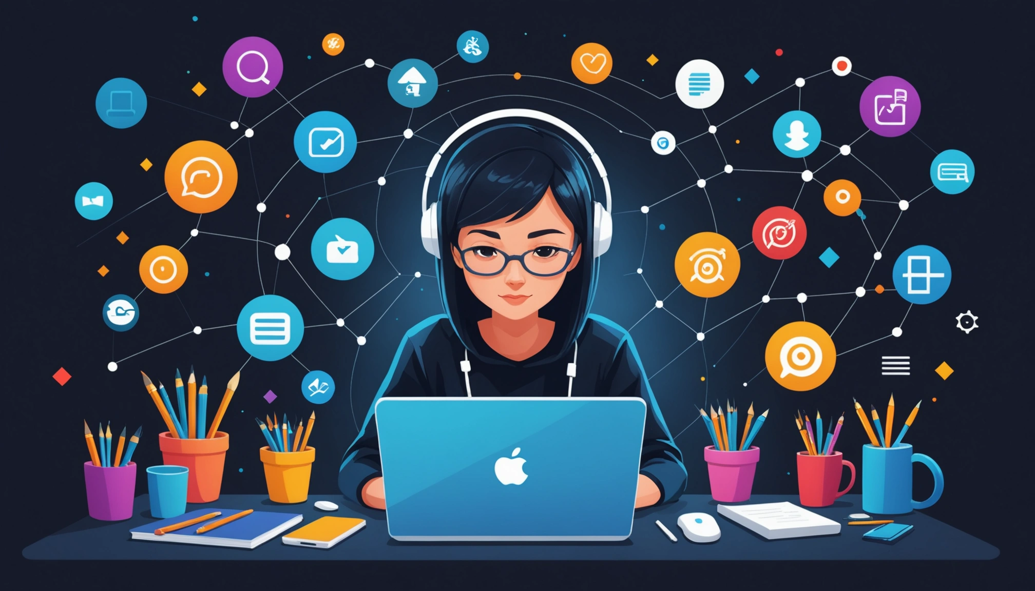 How to Extract Emails from YouTube Channel About Pages, Digital art, technology concept, abstract, clean lines, minimalist, corporate blue and white, data visualization, glowing nodes, wordpress, php, html, css