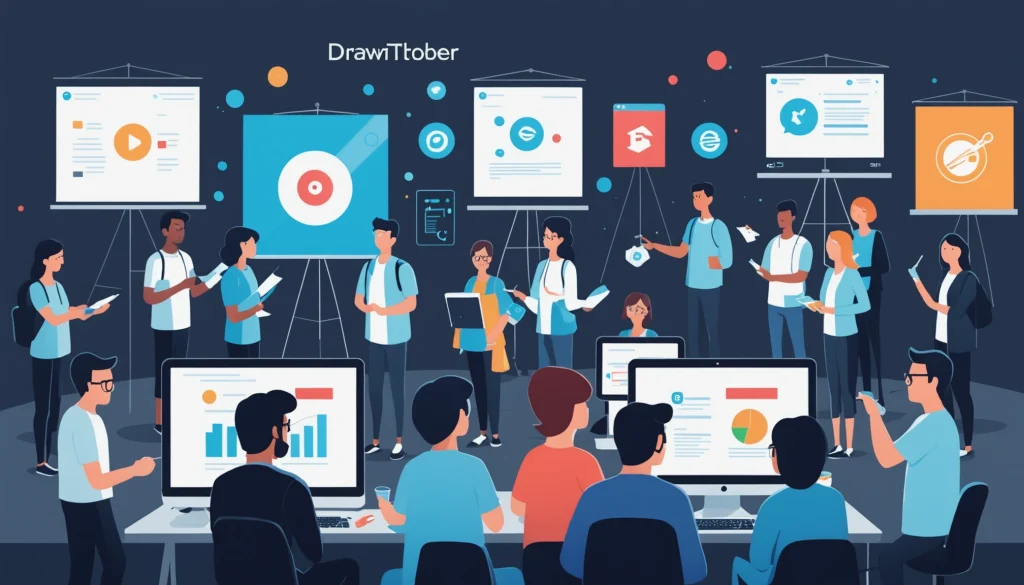 How to Scrape Attendees from Eventbrite, Digital art, technology concept, abstract, clean lines, minimalist, corporate blue and white, data visualization, glowing nodes, wordpress, php, html, css