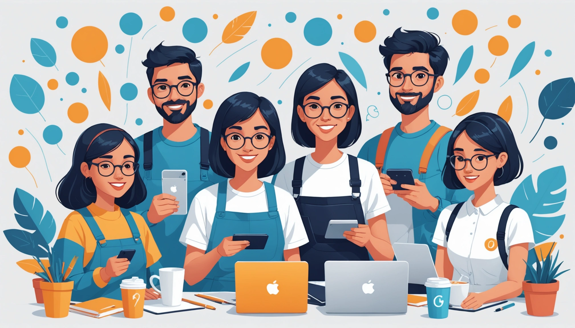 How to Find Influencers on TikTok for Marketing, Digital art, technology concept, abstract, clean lines, minimalist, corporate blue and white, data visualization, glowing nodes, wordpress, php, html, css