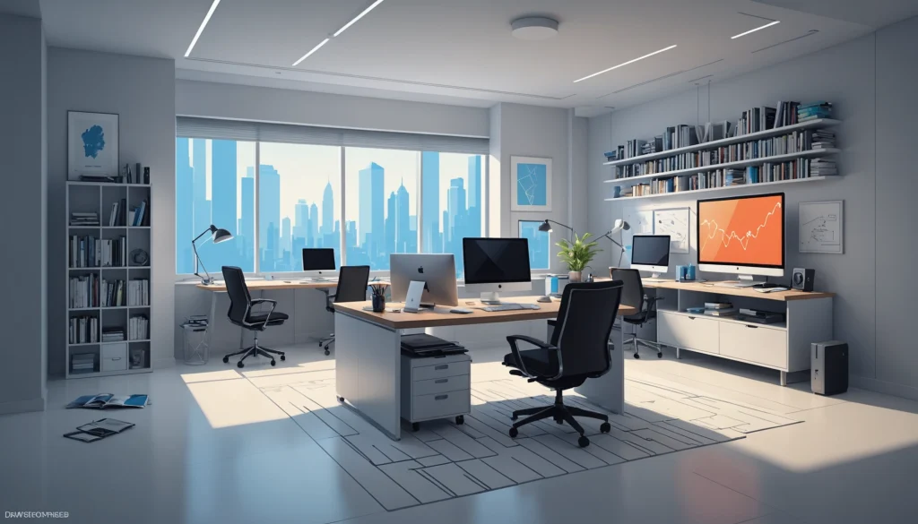 How to Scrape Architects and Engineers, Digital art, technology concept, abstract, clean lines, minimalist, corporate blue and white, data visualization, glowing nodes, wordpress, php, html, css
