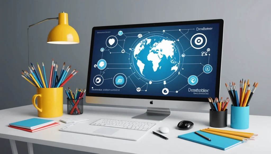 How to Extract Leads from MSP Directories, Digital art, technology concept, abstract, clean lines, minimalist, corporate blue and white, data visualization, glowing nodes, wordpress, php, html, css