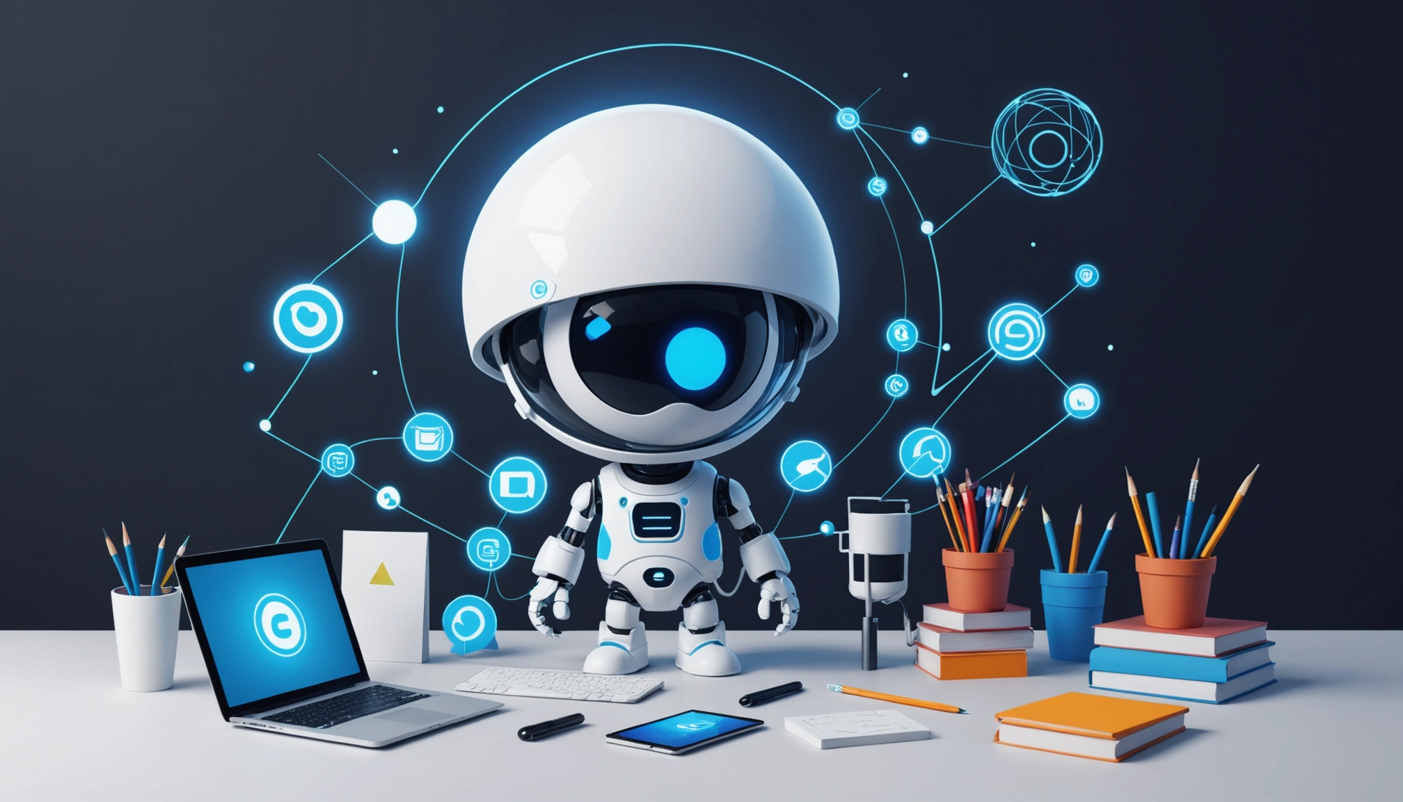 How to Extract Emails from NFT Projects, Digital art, technology concept, abstract, clean lines, minimalist, corporate blue and white, data visualization, glowing nodes, wordpress, php, html, css