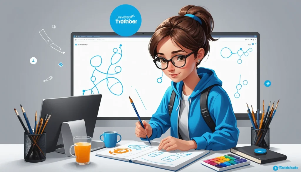 How to Scrape DailyMotion Channels, Digital art, technology concept, abstract, clean lines, minimalist, corporate blue and white, data visualization, glowing nodes, wordpress, php, html, css
