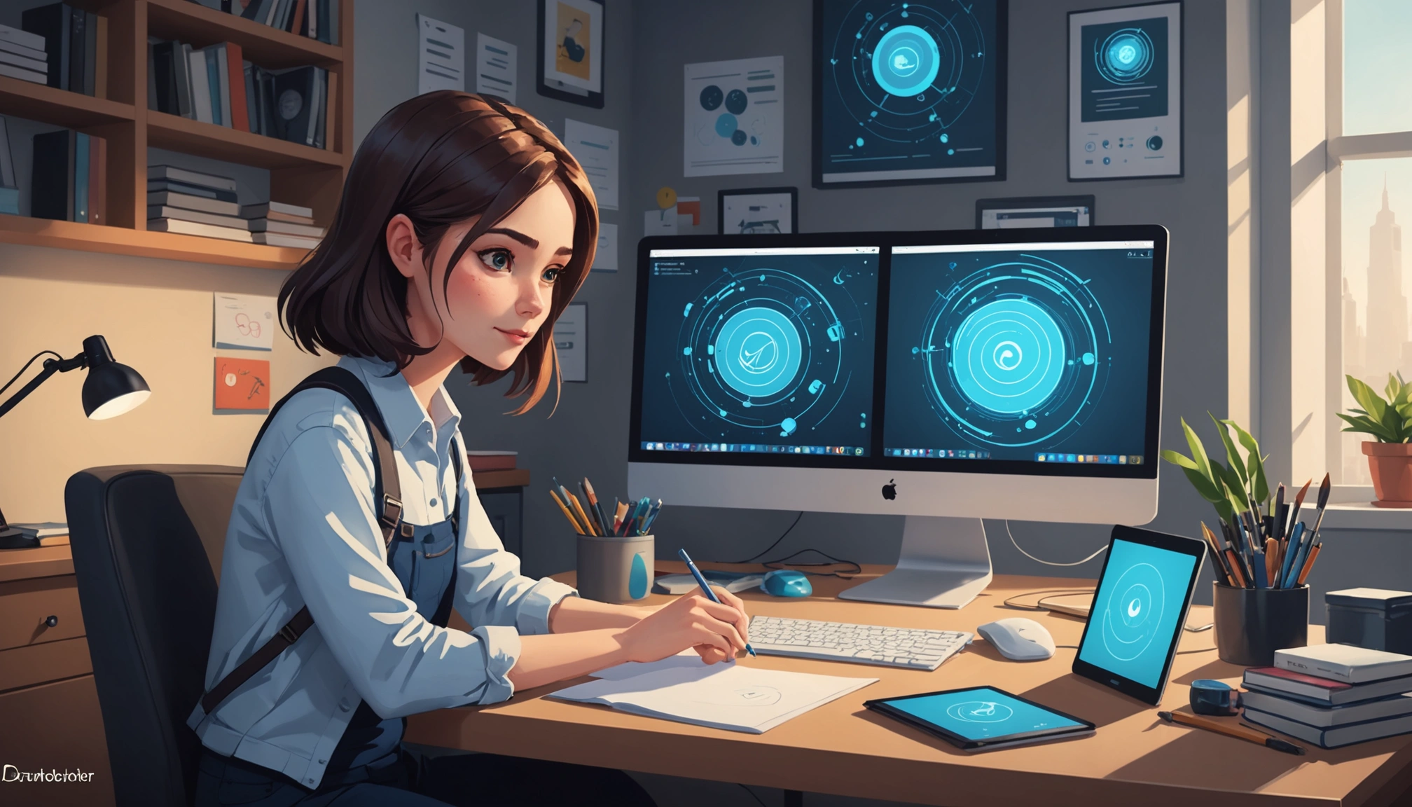 How to Find Niche Community Members, Digital art, technology concept, abstract, clean lines, minimalist, corporate blue and white, data visualization, glowing nodes, wordpress, php, html, css
