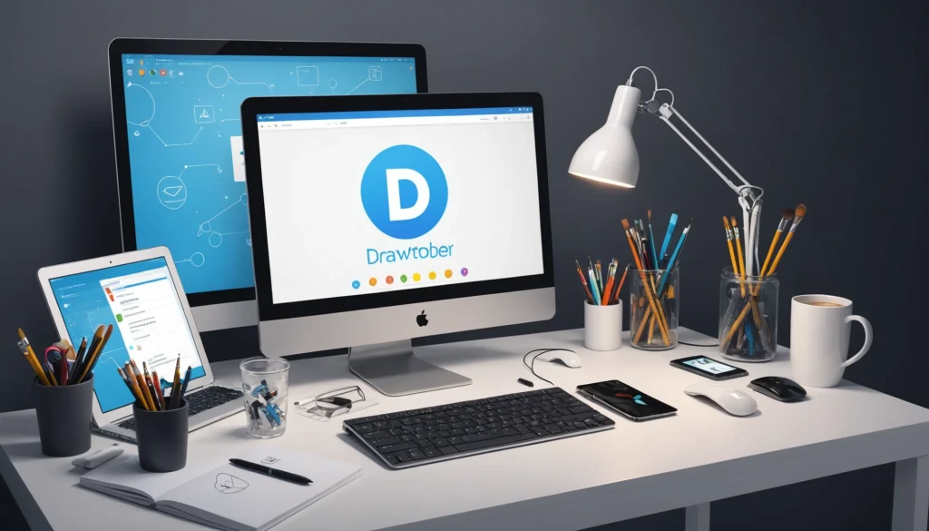 How to Scrape Emails Using Google Dorks, Digital art, technology concept, abstract, clean lines, minimalist, corporate blue and white, data visualization, glowing nodes, wordpress, php, html, css