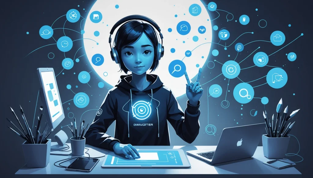 How to Extract Emails from ClickUp, Digital art, technology concept, abstract, clean lines, minimalist, corporate blue and white, data visualization, glowing nodes, wordpress, php, html, css