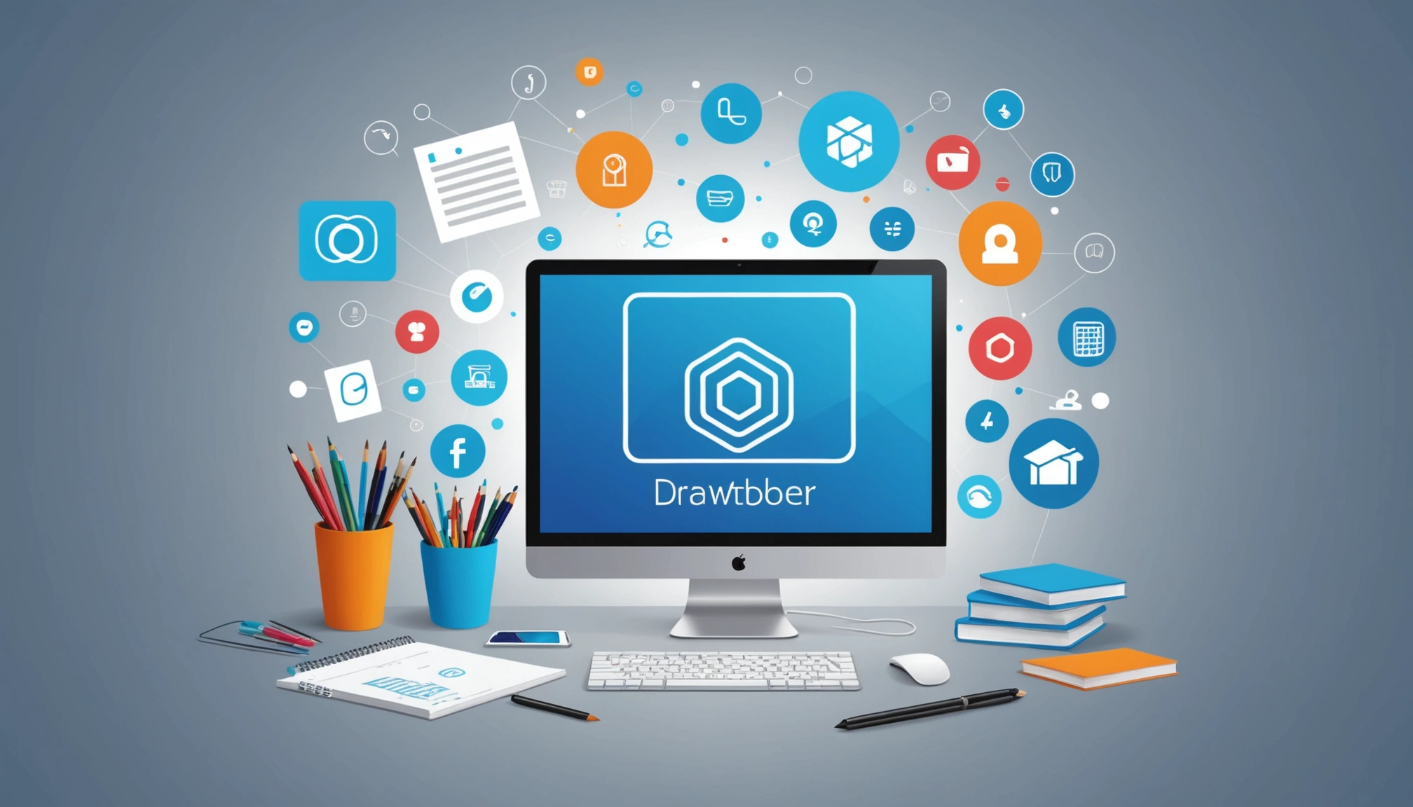 How to Extract Emails from Odoo, Digital art, technology concept, abstract, clean lines, minimalist, corporate blue and white, data visualization, glowing nodes, wordpress, php, html, css