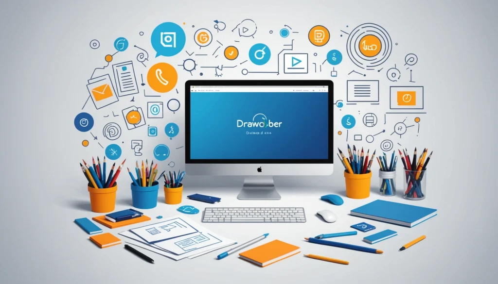 How to Scrape Emails from Marketo, Digital art, technology concept, abstract, clean lines, minimalist, corporate blue and white, data visualization, glowing nodes, wordpress, php, html, css