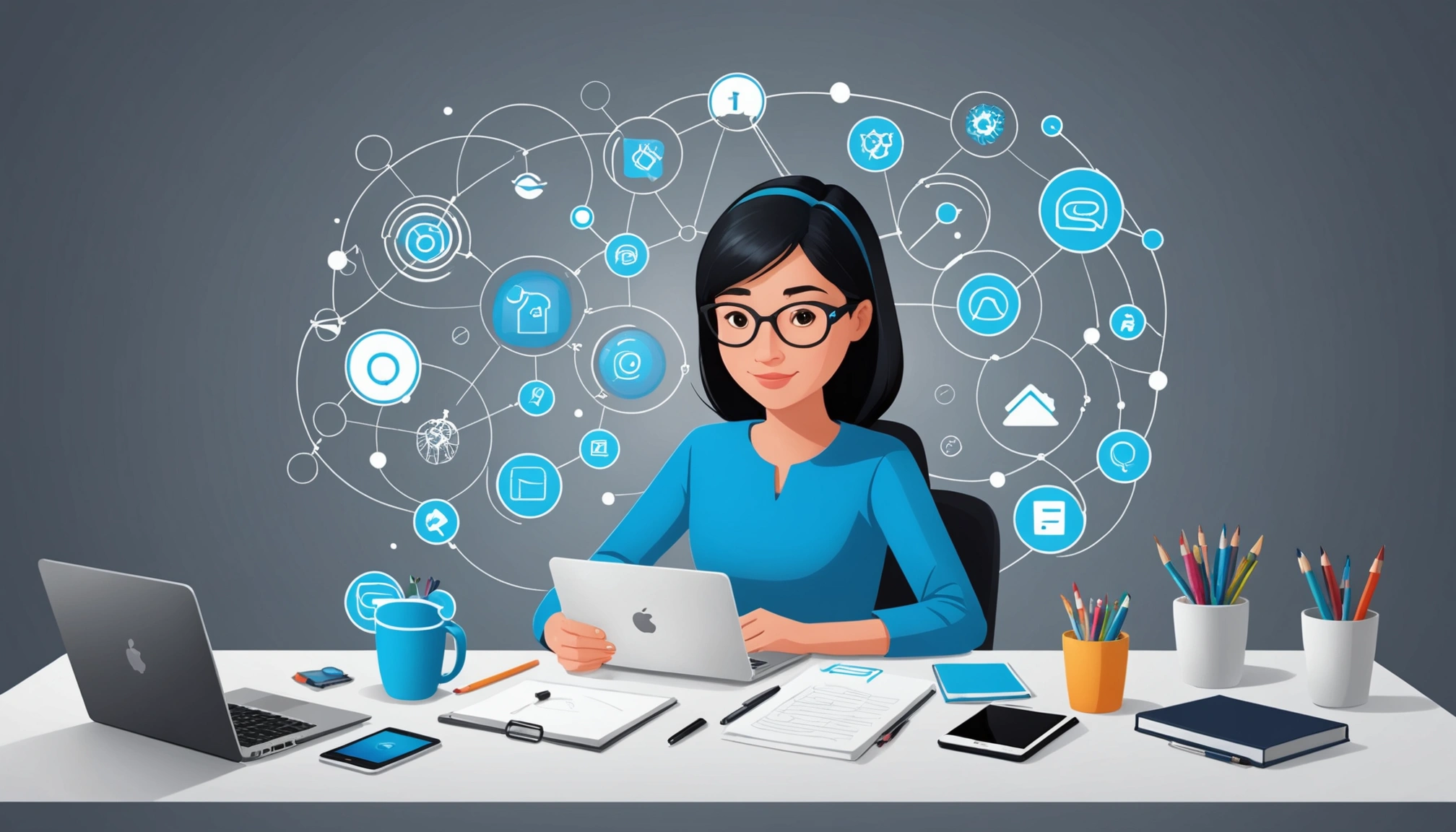 How to Extract Emails from GetResponse, Digital art, technology concept, abstract, clean lines, minimalist, corporate blue and white, data visualization, glowing nodes, wordpress, php, html, css